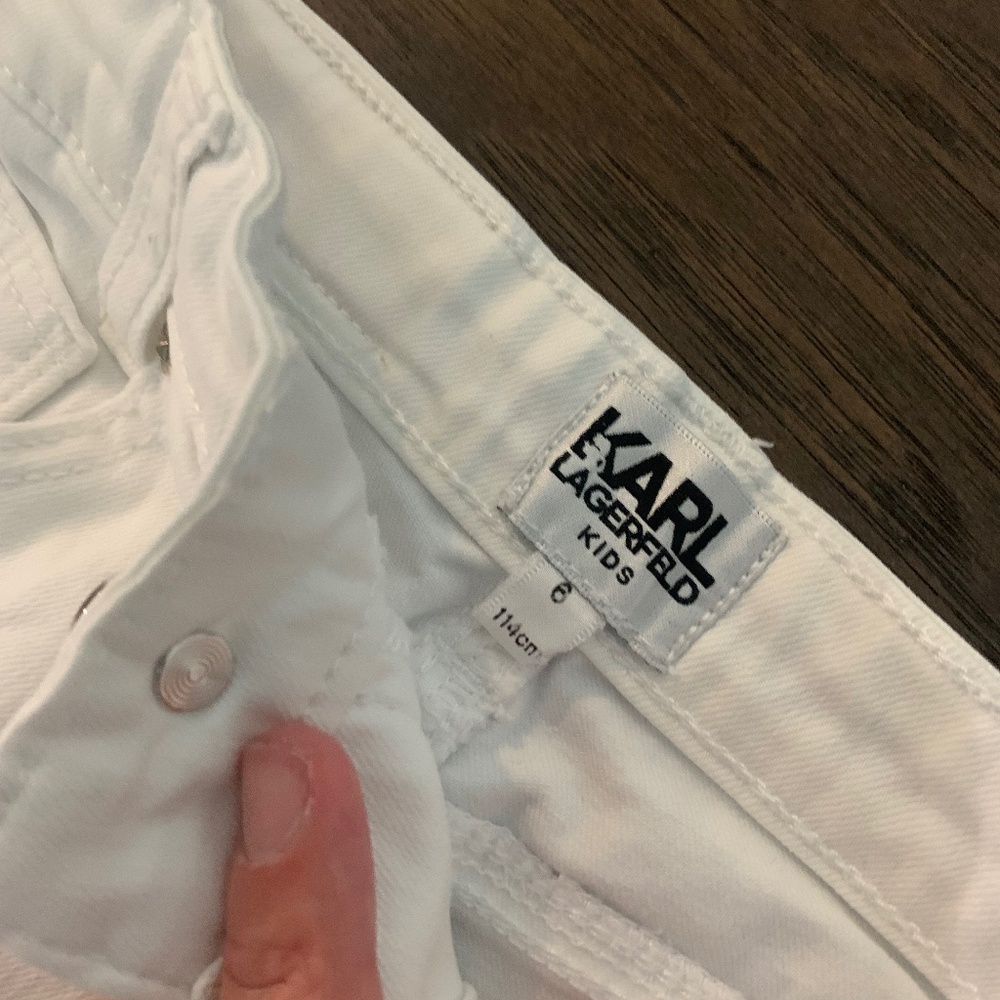 Girls branded pants